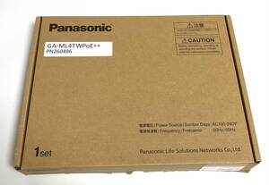 ★未使用品★ Panasonic パナソニック PoE給電スイッチングハブ GA-ML4TWPoE++ PN260496 EWネットワークス PoEスイッチ I240124