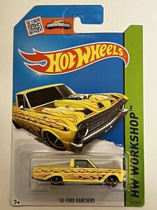 HW ‘65 FORD RANCHERO フォード　ランチェロ　フレイムス　ホットウィール