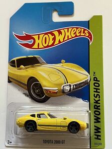 HW TOYOTA 2000 GT トヨタ　イエロー　ホットウィール