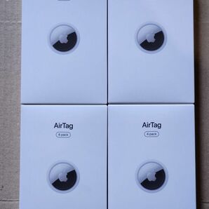 最新 Apple AirTag 4個入り 4セット