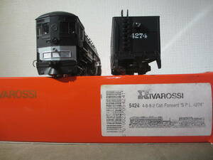  (米国) SP 4-8-8-2 AC11-AC12 ”4274”　リバロッシ旧製品：イタリア製　 プラスチック製品：問題(難：いたみ：小パーツ欠品)あり