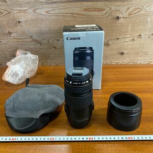 Canon レンズ lens EF 70-300mm f/4-5.6 IS USM IMAGE STABILIZER ULTRASONIC MACRO 箱あり　保存袋有り　レア　一眼レフ