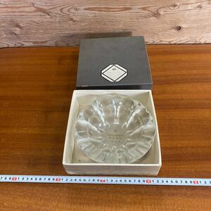 HOYA CRYSTAL ガラス クリスタル　ガラス　灰皿 コレクション 火曜サスペンス
