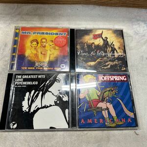 CD 洋楽 まとめ 4点セット MR.PRESIDENT OFFSPRING viva la revolution