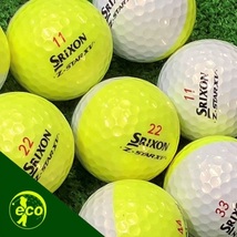 ロストボール スリクソン Z-STAR XV 2023年 ディバイト 12個 Aランク 中古 ゴルフボール ロスト SRIXON エコボール 送料無料_画像2