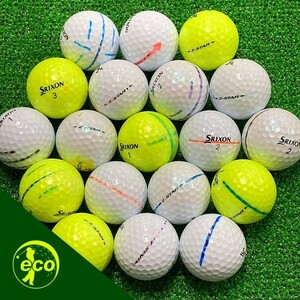 ロストボール スリクソン Z-STAR 2021年 20個 A+ABランクマーカー入り 中古 ゴルフボール ロスト SRIXON エコボール 送料無料