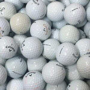 ロストボール キャロウェイ ホワイト 30個 Bランク 中古 ゴルフボール ロスト Callaway エコボール