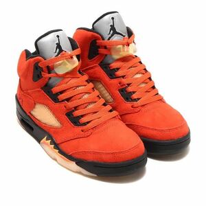 WMNS AIR JORDAN 5 "DUNK ON MARS" DD9336-800 （マーシャンサンライズ/ファイヤーレッド/モスリン/ブラック）