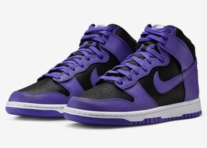 Nike Dunk High Retro BTTYS Black and Psychic Purple DV0829-500 ナイキ ダンク ハイ ダンクレトロ サイキックパープル27.5cm定価15400円