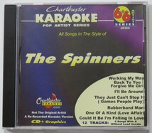 【美品】The Spinners／KARAOKE ザ・スピナーズ／カラオケ　CD＋G 仕様！ I'll Be Around／One Of A Kind／Rubberband Man 他全6曲 輸入盤_画像1
