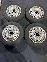 L350S タント 鉄ホイール 13×4.00B 145/80/R13 2022年製 ブリヂストンタイヤ ☆引き取り歓迎☆千葉市若葉区より出品_画像1