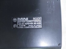 【動作確認済】 CASIO-MINI ROOT カシオ　電卓 電池付 昭和 レトロ_画像3