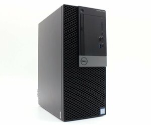 DELL OptiPlex 7060 MT Core i5-8500 3GHz 16GB 256GB(SSD)+500GB(HDD) DisplayPort x2出力 DVD+-RW Windows11 Pro 64bit 6コアCPU搭載