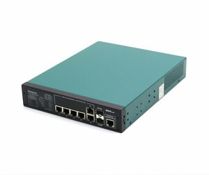 Panasonic Switch-M5eGPWR+ 6ポート1000BASE-T PoE+対応 2ポート1000BASE-T L2スイッチ VLAN等対応 設定初期化済