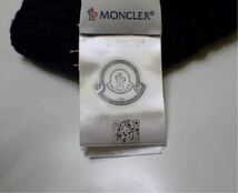 MONCLER ニット帽 未使用　ニット　キャップ_画像4