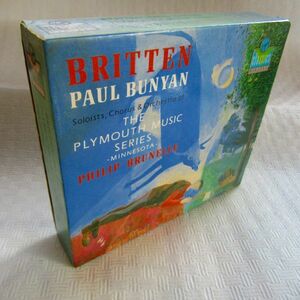 【西独盤3CD】ブラネル「ブリテン：ポール・バニヤン」本録音を含み2つの録音しか存在しないレア曲　1987年