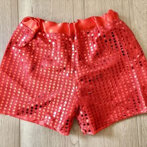 キラキラ ダンス衣装 ステージ衣装 半ズボン ハーフパンツ