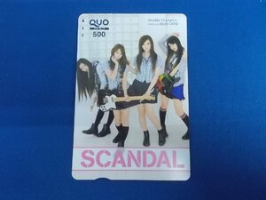 5-291★SCANDAL★QUOカード500