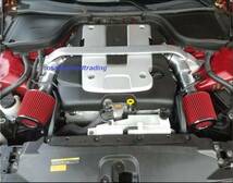 VQ35HR VQ37VHR エアクリーナーキット Z33 Z34 V36 Y51 Y50 日産 フェアレディZ サクション フーガ インテーク 車高調 マフラー_画像3