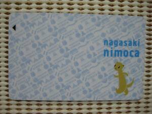 長崎県営バス　「nagasaki nimoca」　通常デザインカード　デポジットのみ