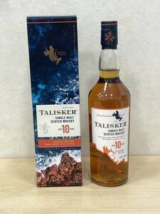 1円 ～ 未開栓 タリスカー 10年 ＊箱付 700ml 45.8% アイランズ TALISKER