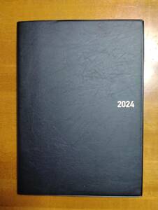 ☆Ａ５版ダイアリー手帳２０２４☆ブルーダイアリー・ＭＯ☆Ｍシリーズ☆企業名あり☆