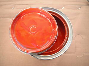 日本ペイント ２液型ウレタン塗料 スペリオ(10:1) 原色 フレームレッド(原液) 0.8kg
