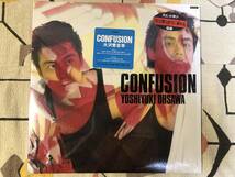 ★大沢誉志幸/YOSHIUYUKI OHSAWA「CONFUSION」LPレコード　国内盤 _画像1