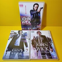 新品ケース交換済み　「ジョン・ウィック」DVD 全3巻_画像1