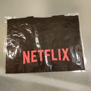 【非売品】Netflix　WiMAX+5G　エコバッグ 黒 トートバッグ