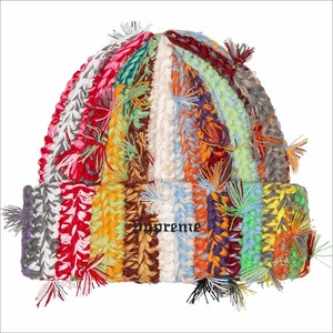 Supreme Hand Tied Beanie Multicolor シュプリーム ハンド タイド ビーニー ダメージ Multi マルチ KNIT ニット