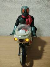 【送料無料】ポピニカ魂 PX-02 サイクロン & 仮面ライダー1号 【完品】_画像3