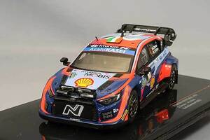 【イクソ】 1/43 ヒョンデ i20 N Rally1 2023年スウェーデンラリー #42 C.Breem/J.Fulton [RAM894]★未開封新品！