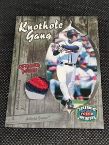 2003 FLEER SPLINTERS KNOTHOLE GANG 49/99 PATCH CHIPPER JONES チッパー・ジョーンズ 99枚 パッチ