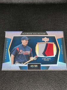 2003 UD ULTIMATE COLLECTION PATCH パッチ 42/99 CHIPPER JONES チッパー・ジョーンズ 99枚