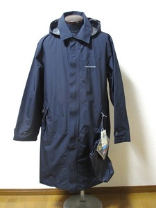 mont-bell モンベル パックライト トラベルコート Mサイズ ブラック 【1128218】GORE-TEX 未使用　保管品　タグ付き