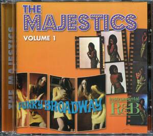 Rare Groove/ファンキーソウル/モッズ■THE MAJESTICS (1967 + 1968) 2LP on 1CD レア廃盤 AtoZディスクガイド紹介の!! 世界唯一のCD化盤!!