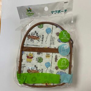 スケーター マグポーチ くまのプーさん Poohスケッチ柄