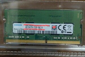 ノートパソコン用 メモリ(RAM)カード DDR4 4GB PC4-17000