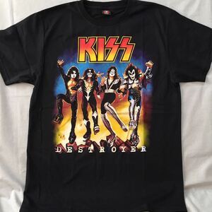 バンドTシャツ　 キッス　(KISS) w1 新品 M