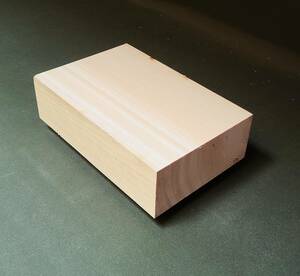 桧 ヒノキ ■ 無垢ブロック プレナー加工品 彫刻 木工品 銘木 DIY ■（436）