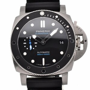 パネライ PANERAI PAM02683 サブマーシブル スモールセコンド 自動巻き メンズ 美品 箱・保証書付き G#128059