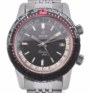 ^enikaENICAR 148-35-01 Sherpa гид 600 GMT Vintage самозаводящиеся часы мужской H#126040