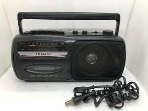 動作未確認★HITACHI 日立 ラジカセ TRK-5250 1995年製 ラジオカセットレコーダー レトロ ジャンク