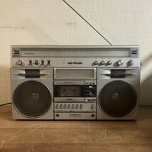 現状品 昭和レトロ National ラジカセ RX-5650 FM AM受信OK ナショナル_画像1