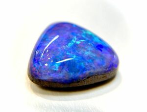 1円~☆ブラックオパール ルース 裸石 約0.5ｇ 約2.5ct ジュエリー パーツ★(管196185-op7/360/60)同梱不可/自己紹介文必読