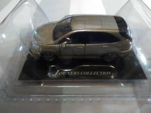 < new goods > Konami domestic production car name . no. 1 volume Toyota Harrier (2 generation ) champagne gold 1/61 size 