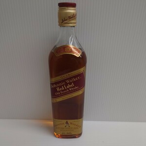 N★1円〜 保管品 Johnnie Walker ジョニーウォーカー レッドラベル ウイスキー 760ml 43% 