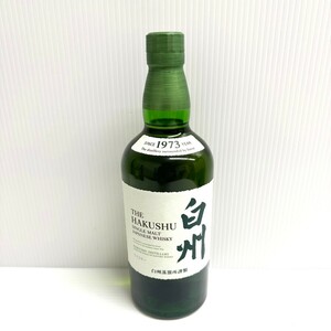 N★1円～ 未開栓 サントリー SUNTRY シングルモルトウィスキー 白州 ノンヴィンテージ 700ml 43％