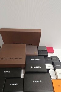 N★1円〜保管品 ブランド 空箱 空き箱 まとめ CHANEL ヴィトン FENDI エルメス